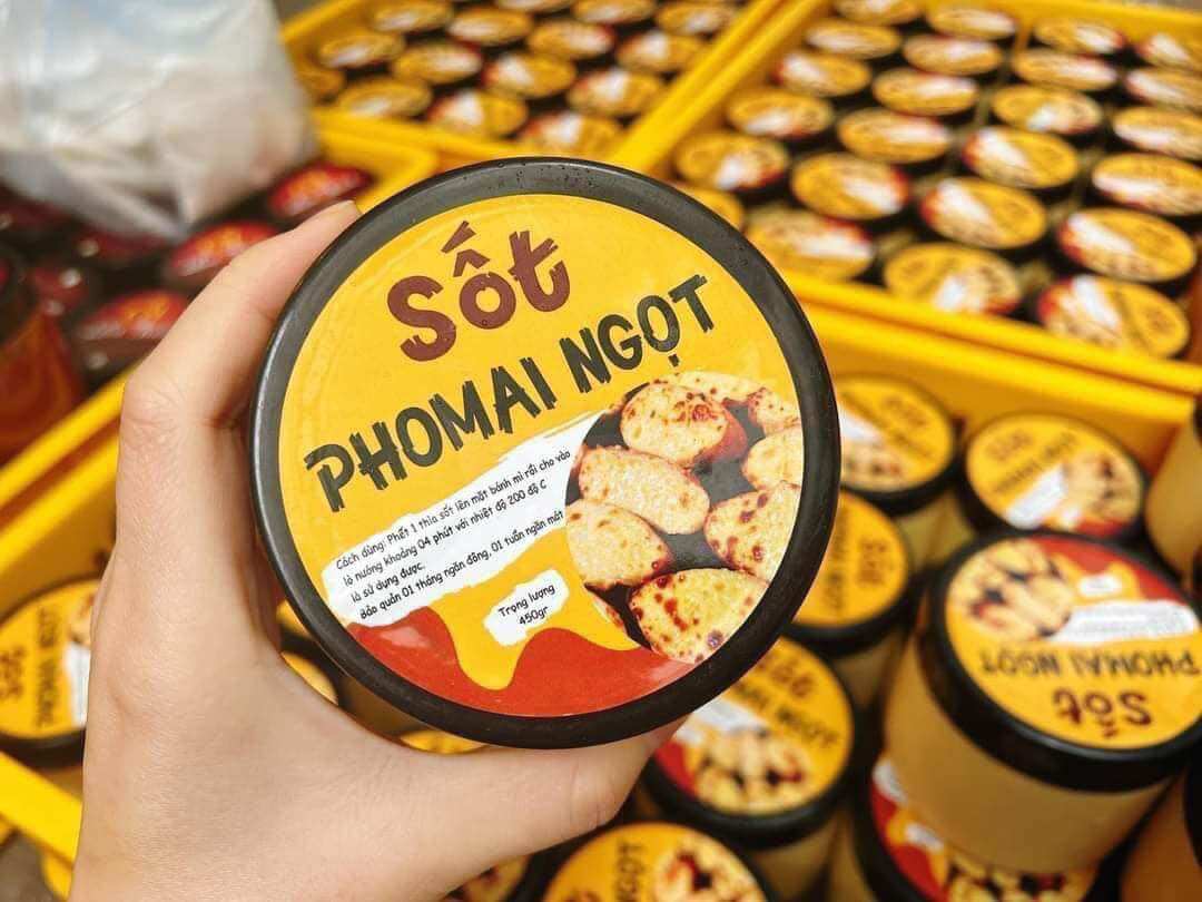 Sốt Trứng Muối / Sốt Phô Mai Mặn / Sốt phô mai Ngọt ( 1 hủ 450gr)