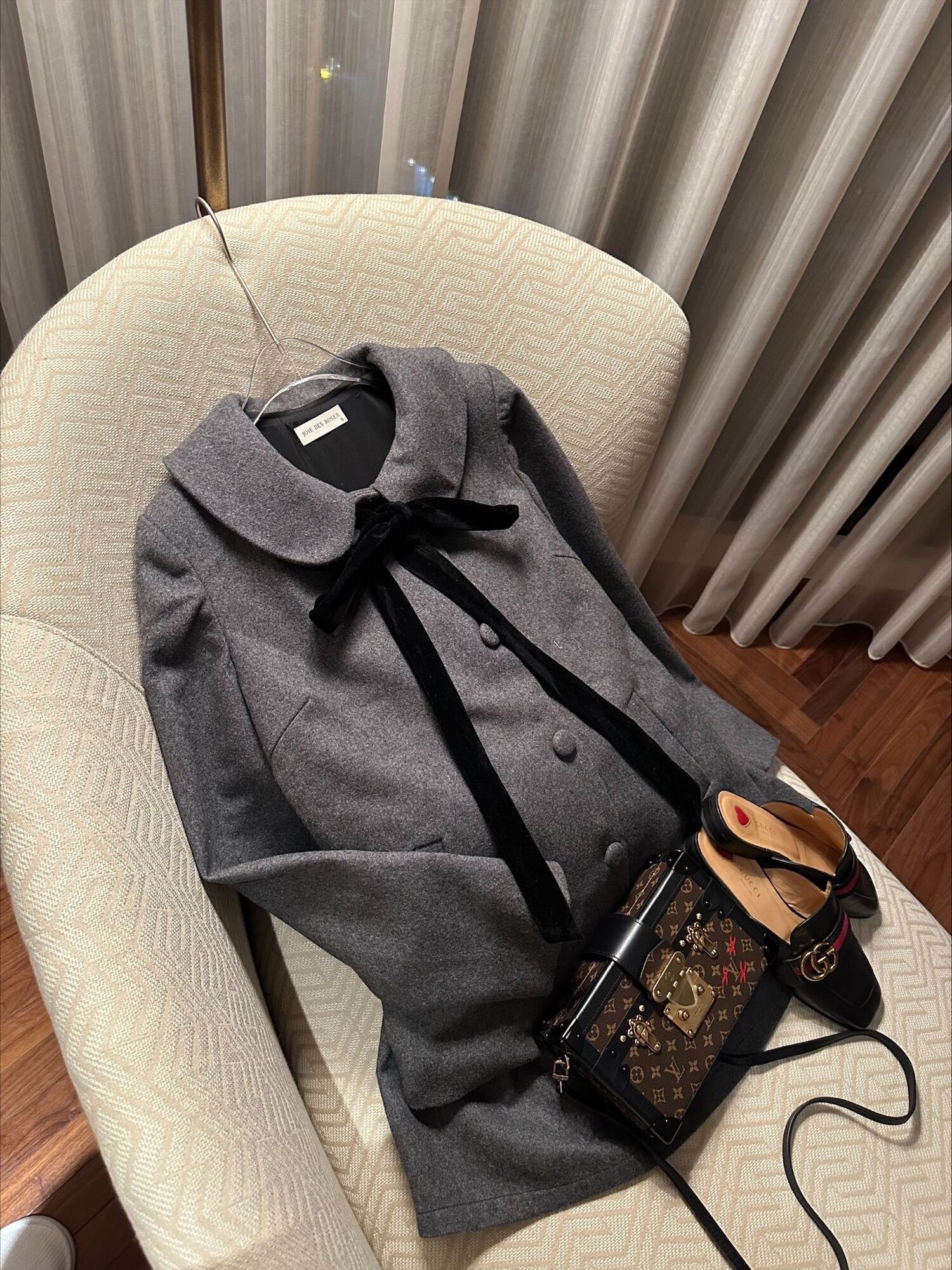 JOIE DES ROSES - Áo khoác dạ Emery Jacket