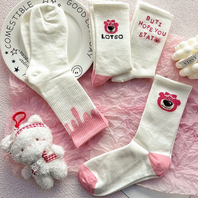 TẤT VỚ NỮ GẤU DÂU LOTSO