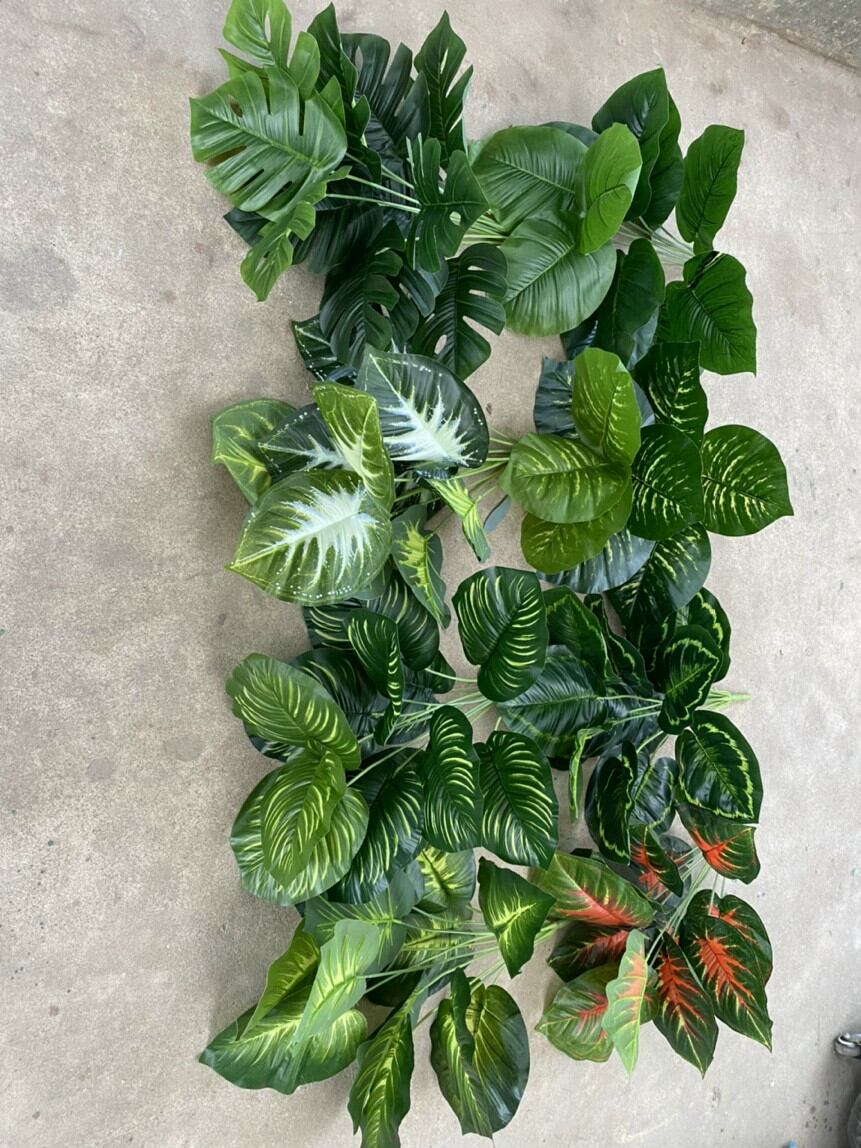 Cây Lá Giả Decor Trang trí Cây 12 Lá