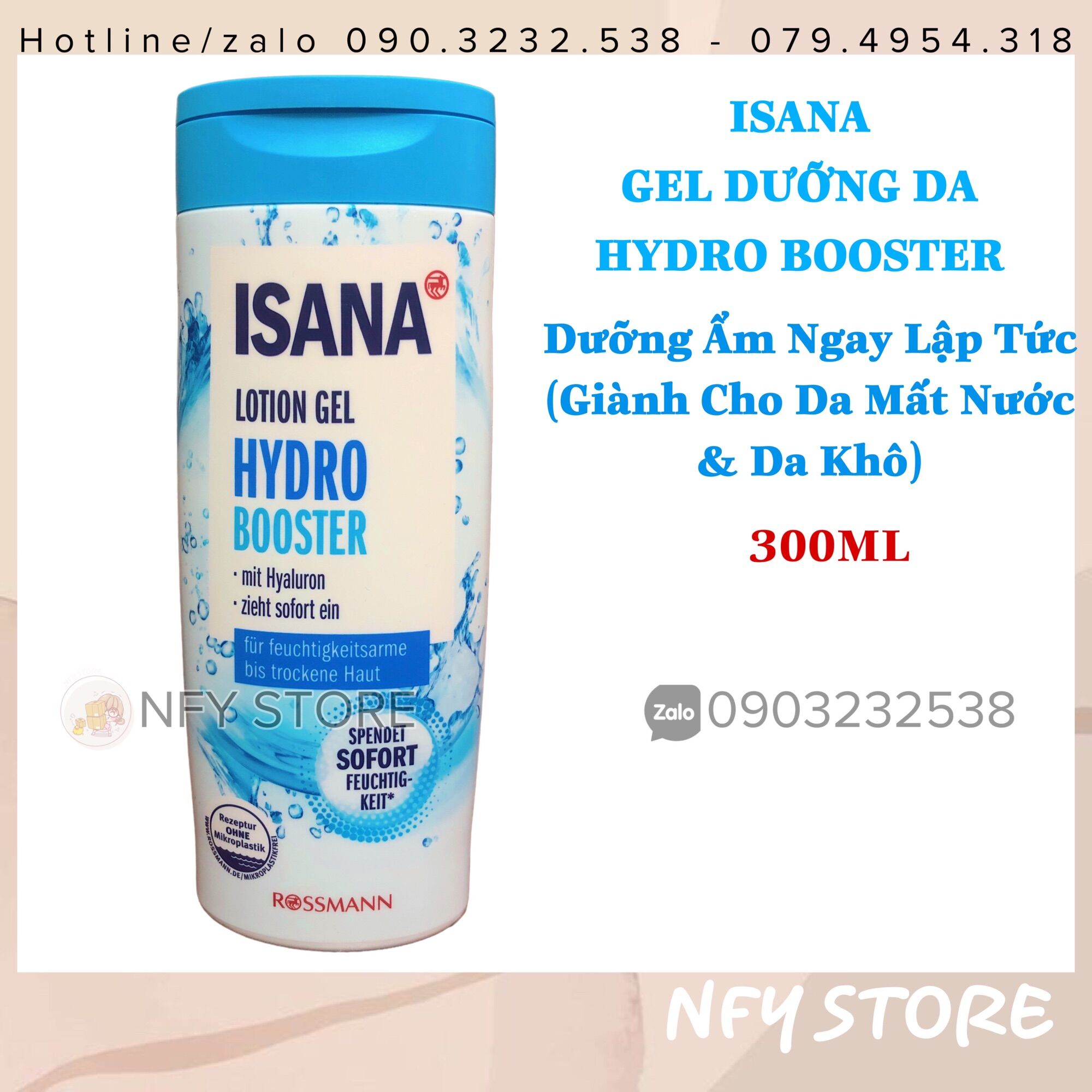 Kem dưỡng body Isana giành cho da khô