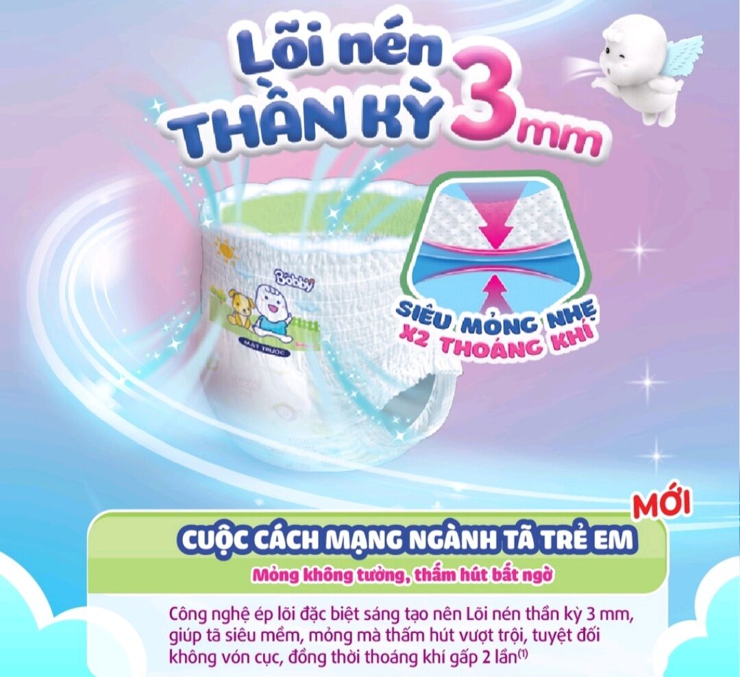Tã Quần Bobby Mega Jumbo M120