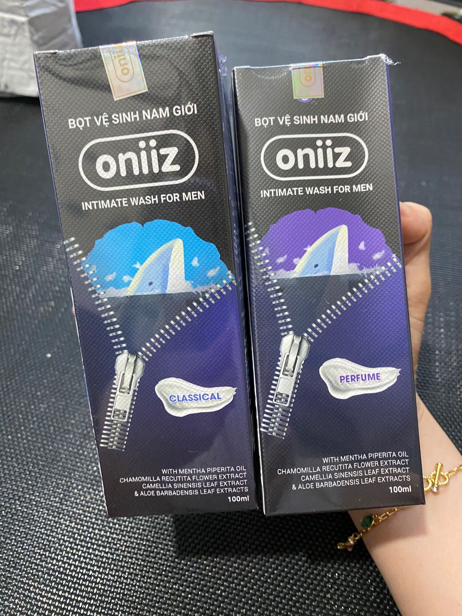 Bọt vệ sinh vùng dưới nam giới Oniiz 100ml