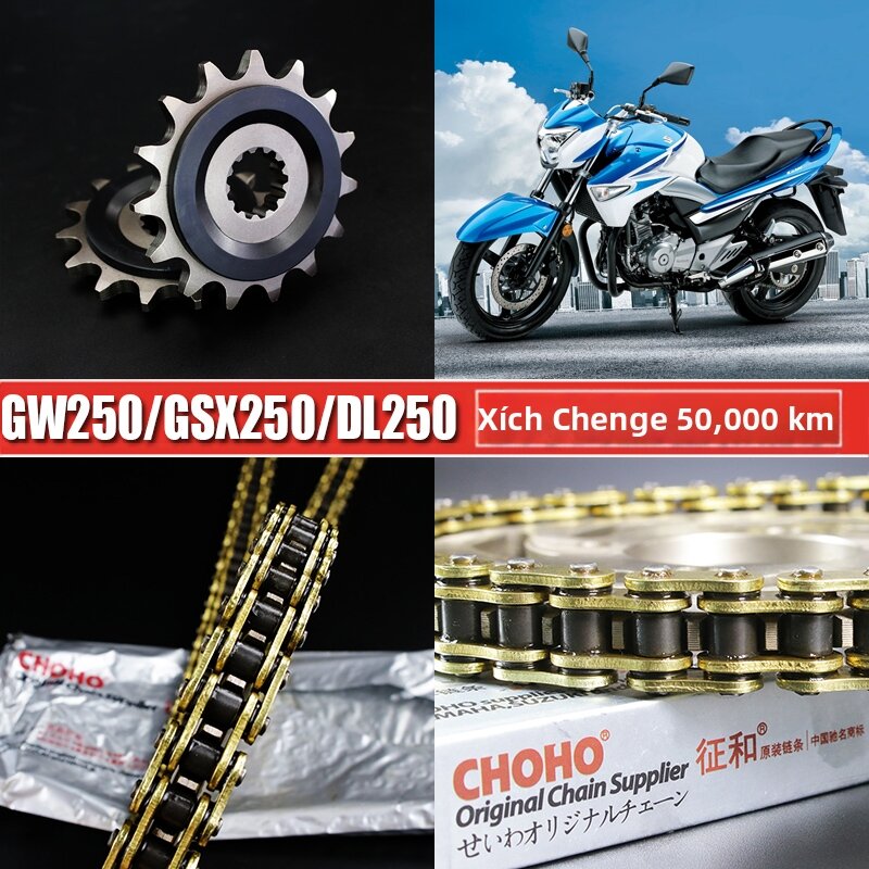 Quiet Sealed Chain and Sprocket Set Giá  1,029,000 Đồng*Miễn phí vận chuyển