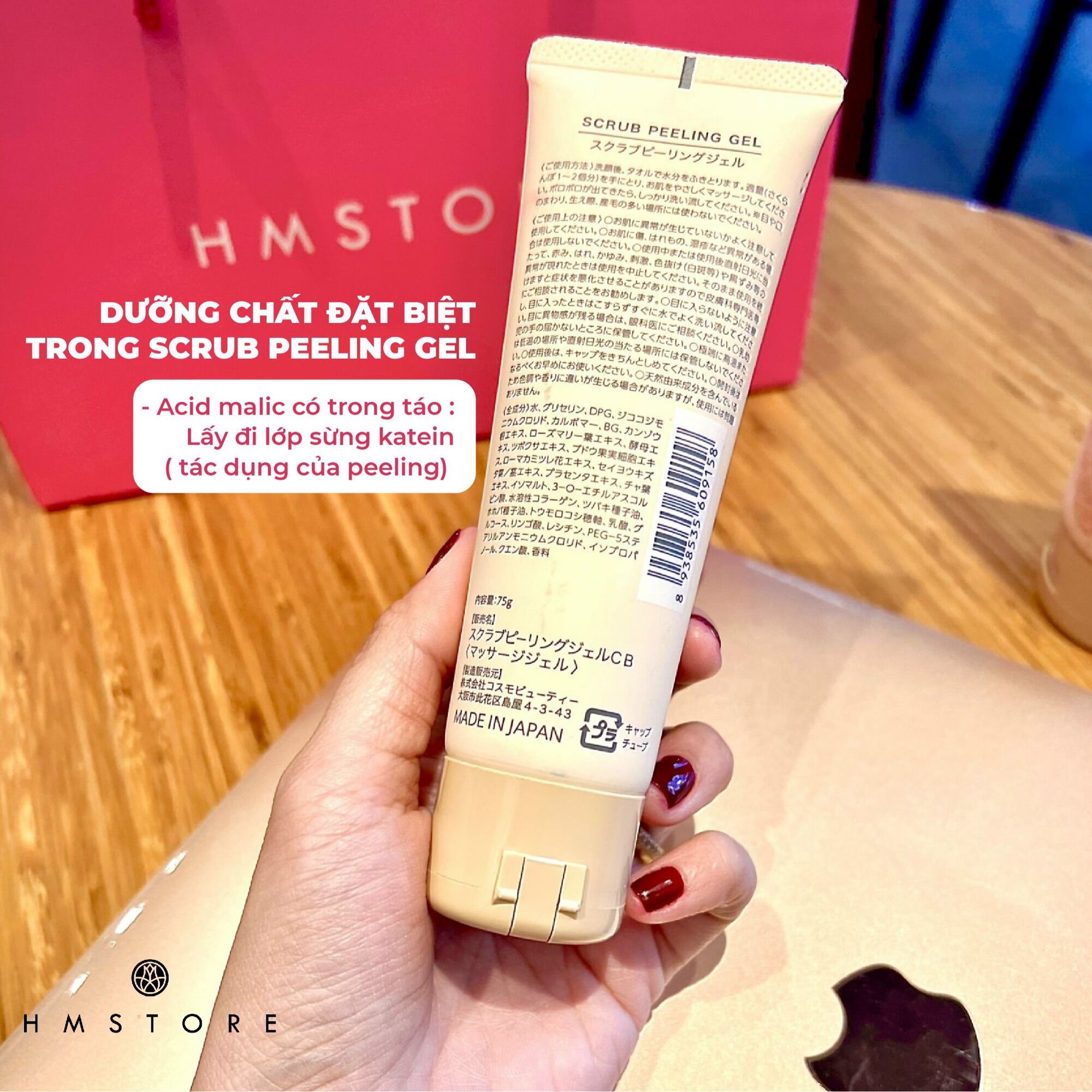 TẨY TẾ BÀO CHẾT FACE VÀ BODY HM STORE