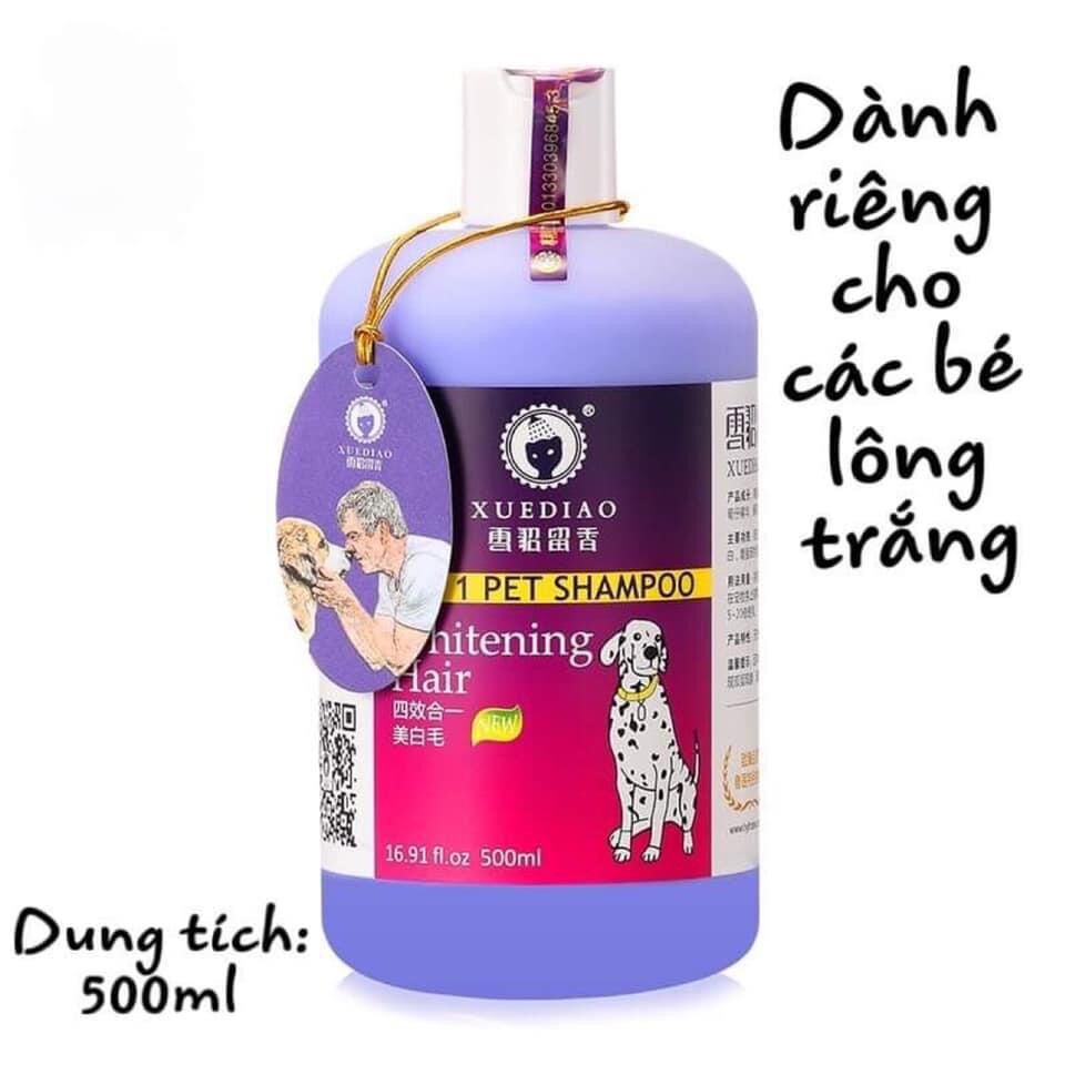 Sữa tắm dành cho cún lông trắng Xuediao