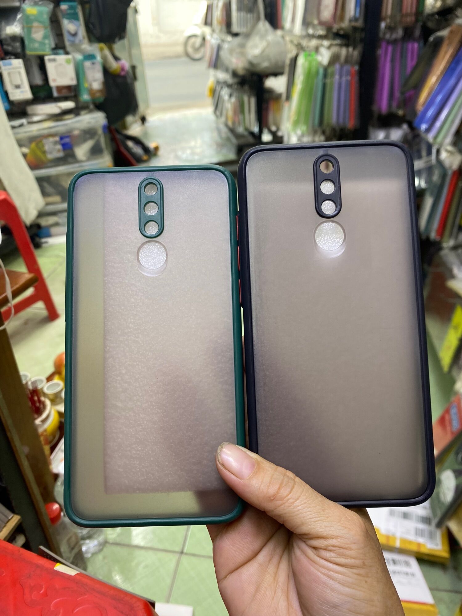 Ốp Xiaomi Redmi 8 / Redmi8 lưng nhám viền dẻo màu bảo vệ camera , ốp trong
