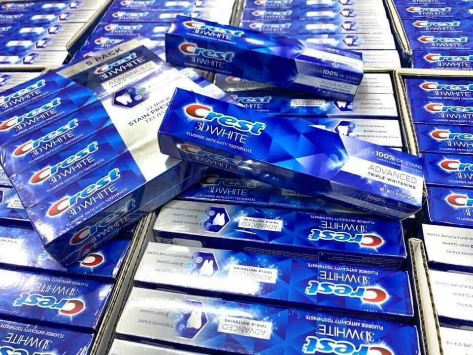 KEM ĐÁNH RĂNG CREST ADVANCED [BILL USA] MẪU MỚI DATE 2024