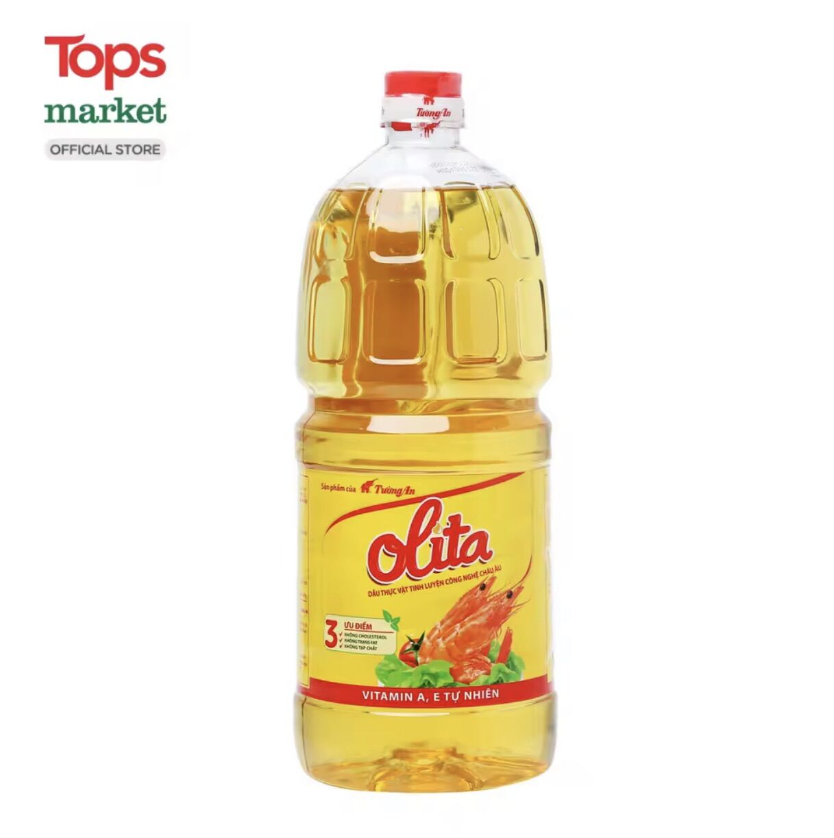 Dầu tường an olita - chai 2 lít