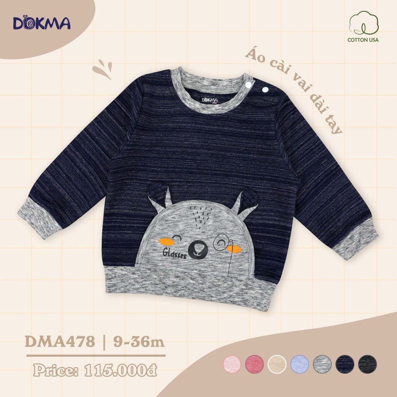 Dokma - Áo dày cho bé (6-36 tháng)