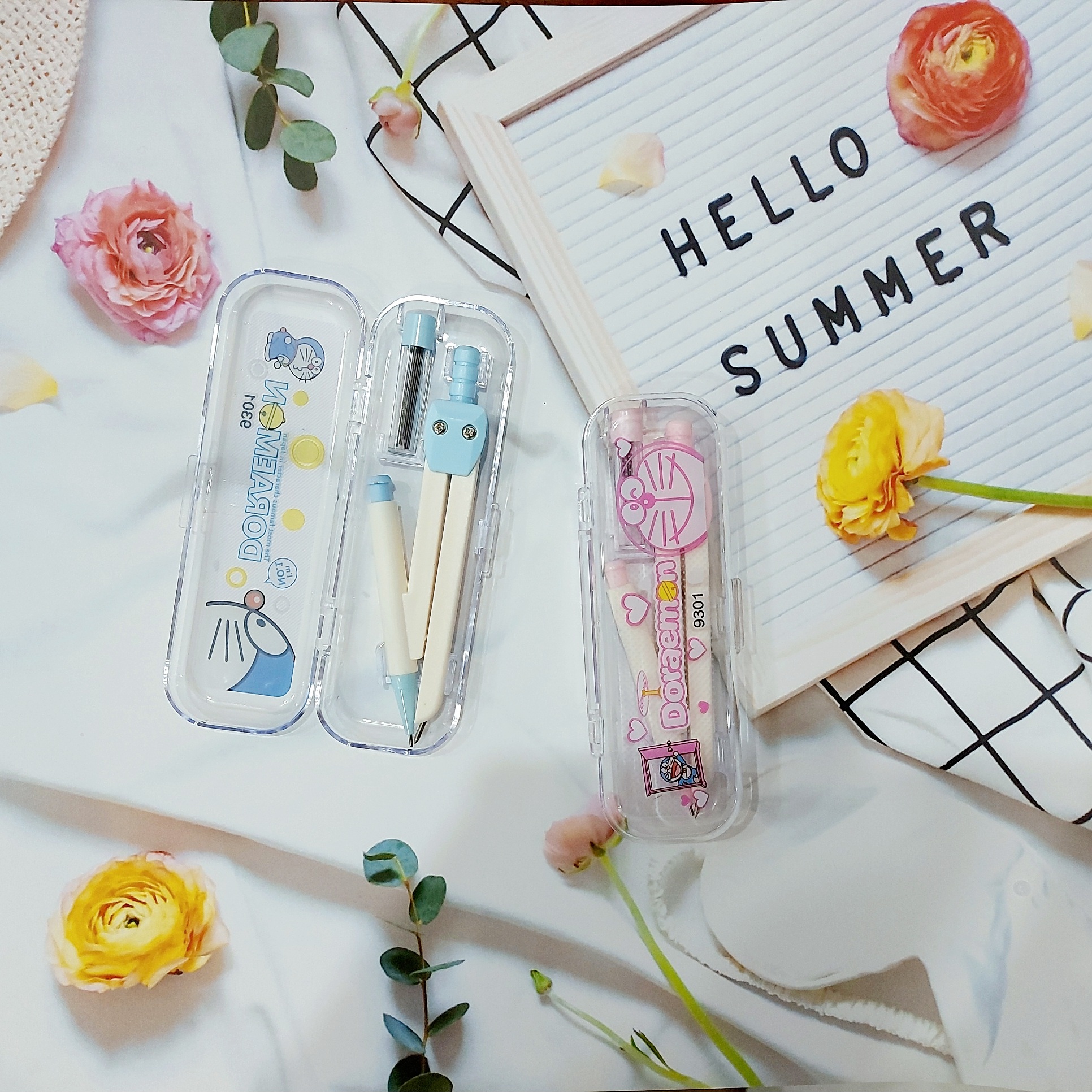 Compa 9018 + kèm thước/ Compa 9301