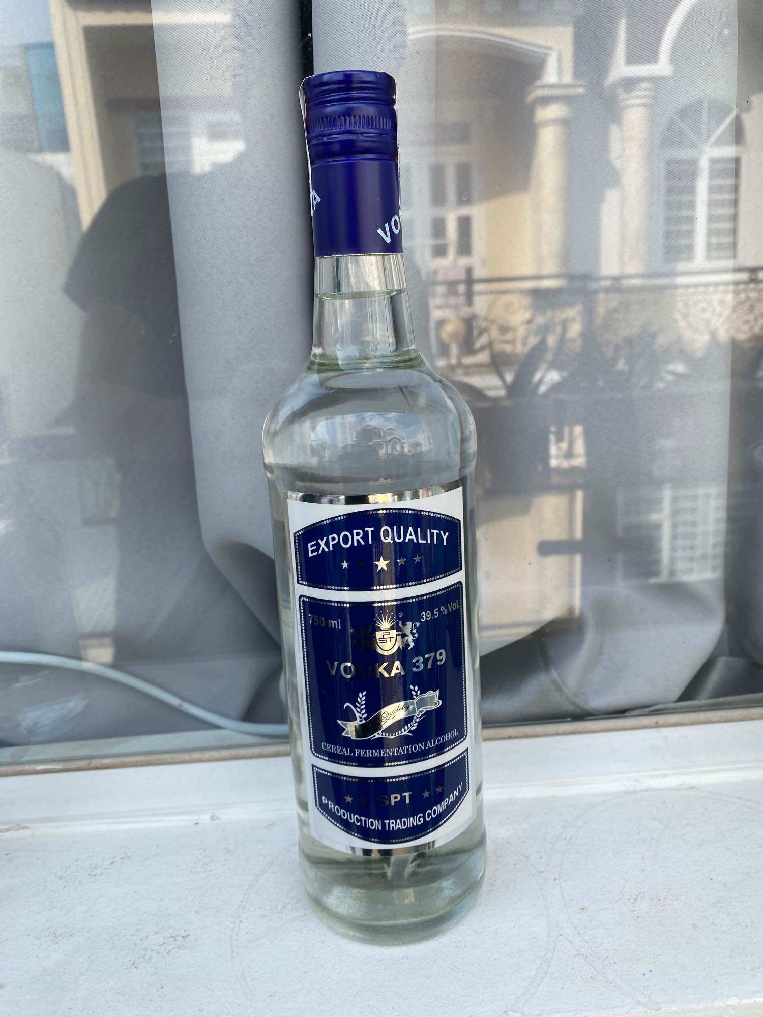 VODKA 379 Xanh Lớn 39.5% 750ml-Nhãn Xanh
