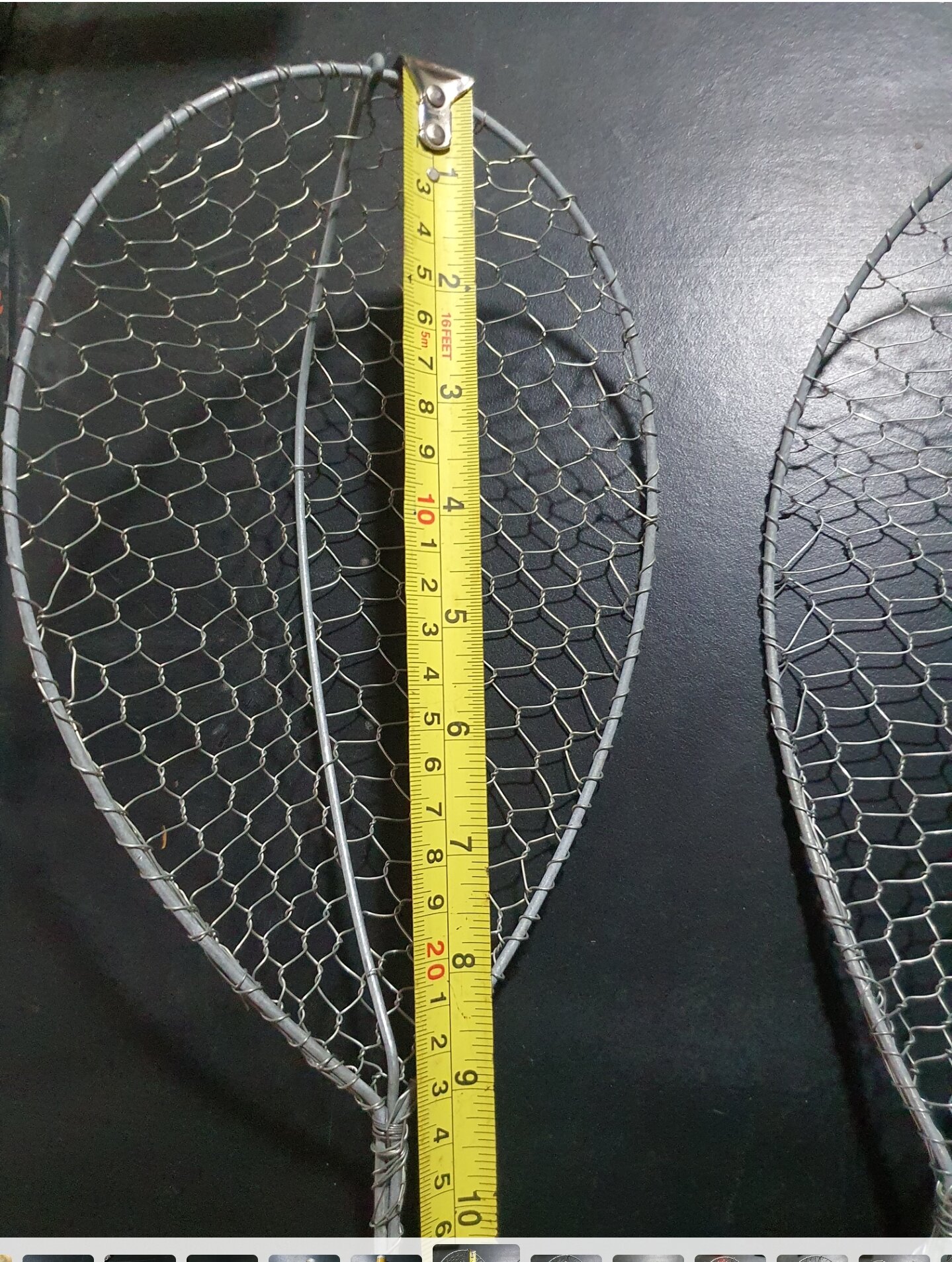 Vợt đánh cá điện đan dây thép- bộ 2 chiếc