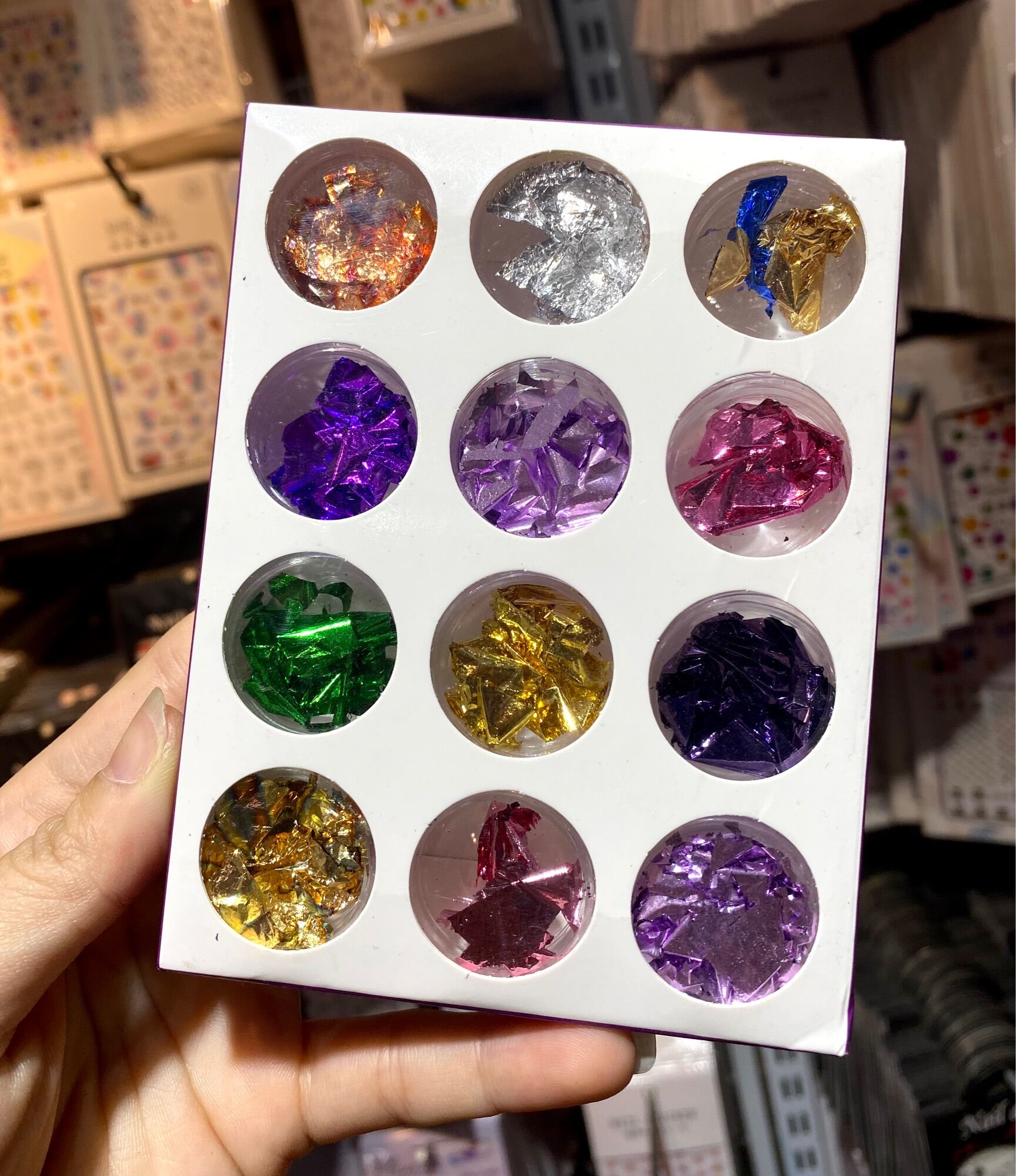 Set giấy bạc ẩn 12 màu