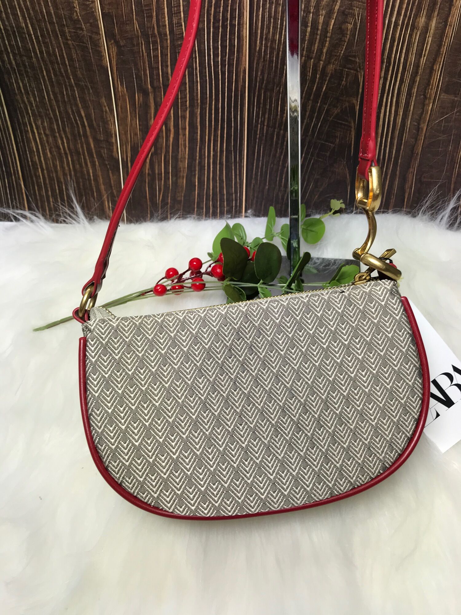Túi đeo vai (kẹp nách) Zara authentic