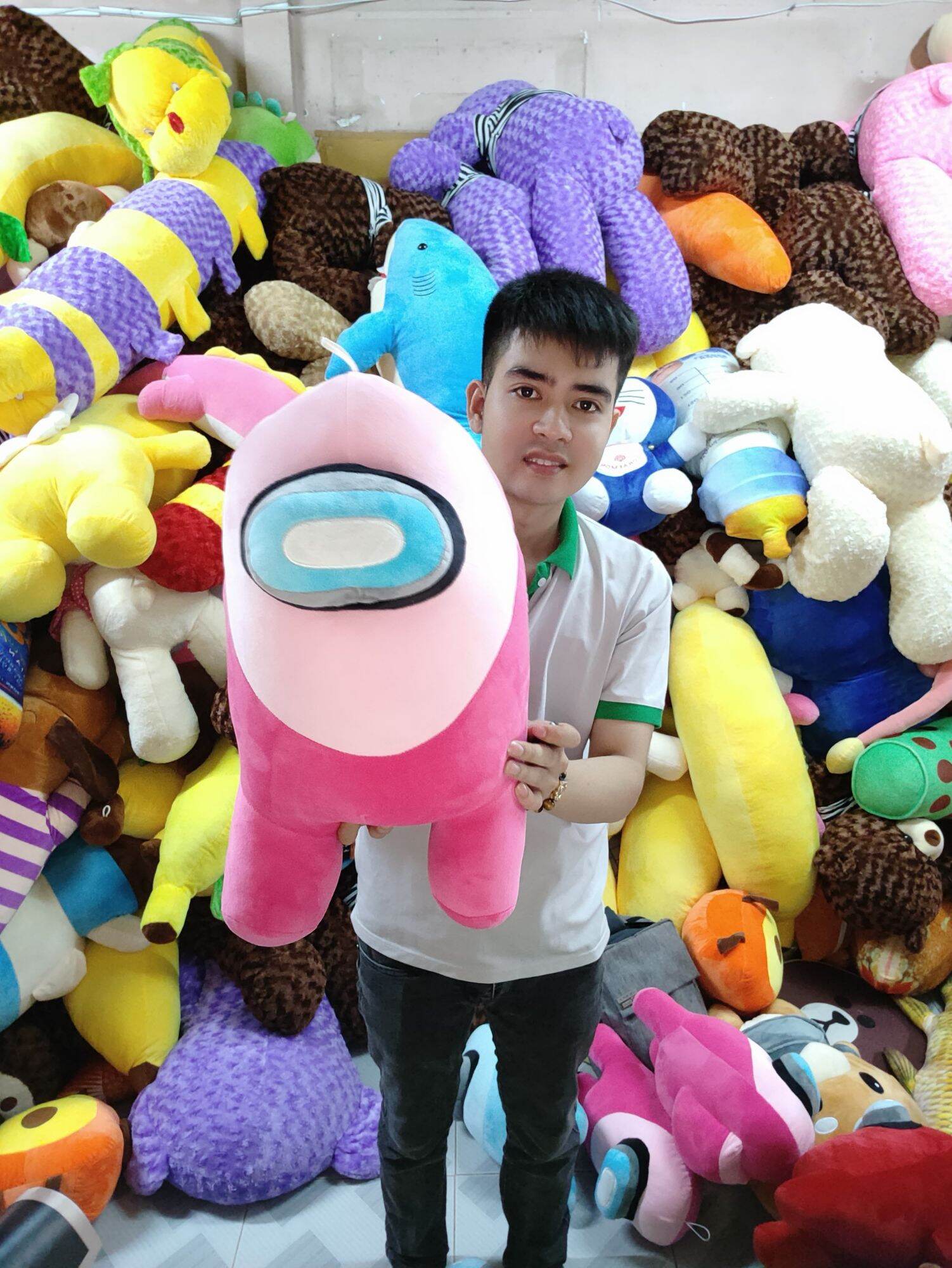 Gấu Bông Among Us Cao 55CM