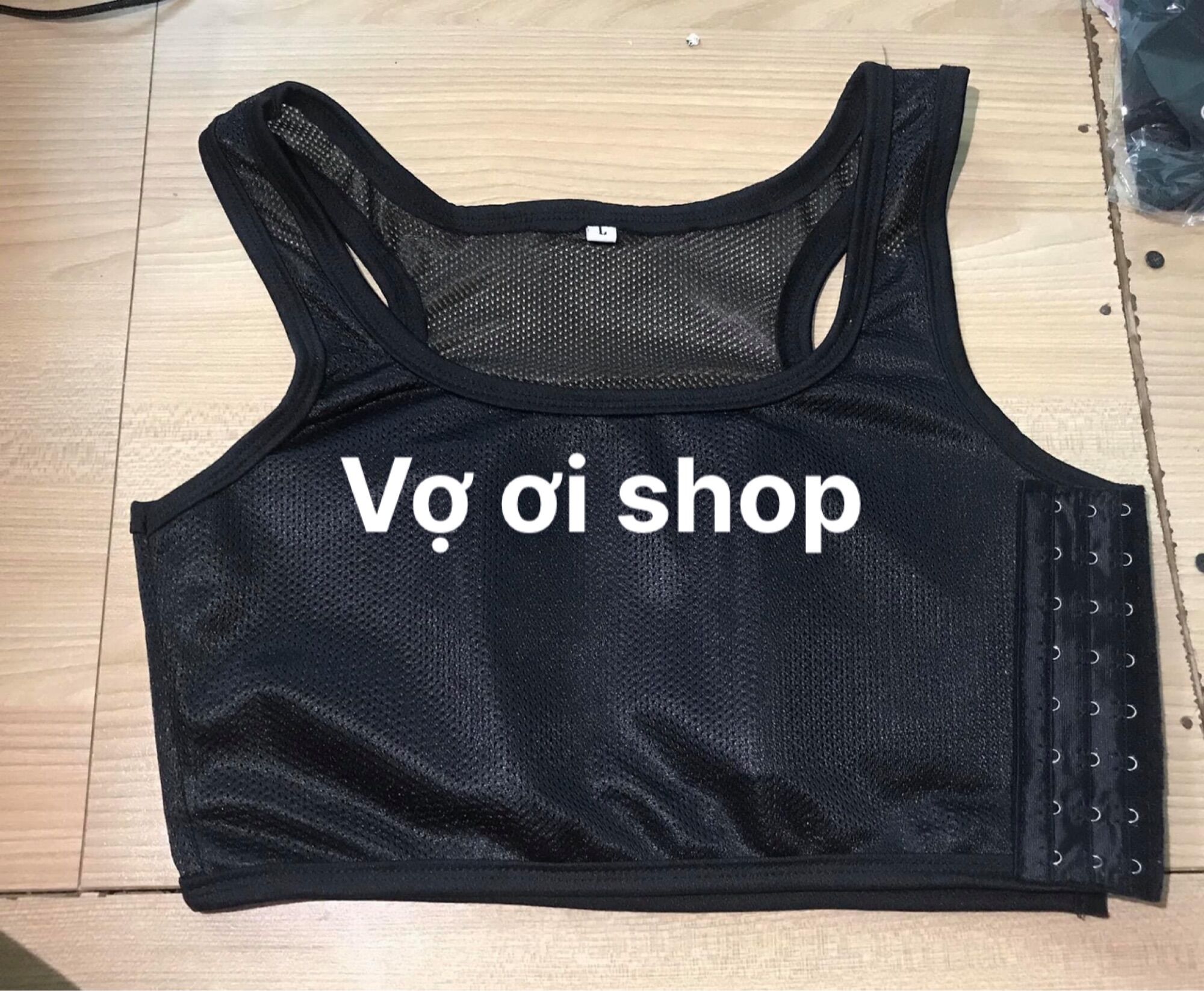 [ Hỏa Tốc ]Áo Nịt Ngực Tomboy - Lưới Thoáng Mát [ Bản Bó Trước Ngực ]