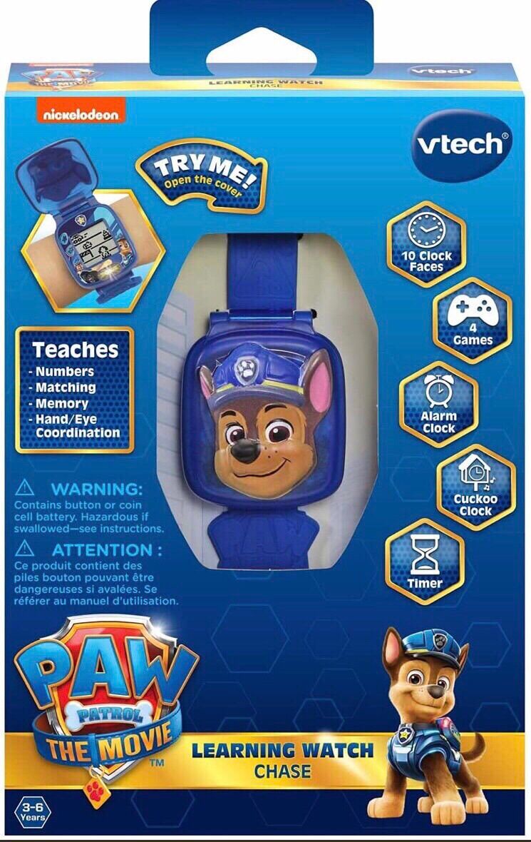 Đồng hồ Vtech Paw Patrol hồng sky nhiều chức năng