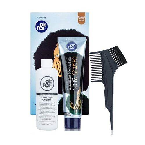 Kem nhuộm tóc phủ bạc thảo dược r&b Henna 150ml