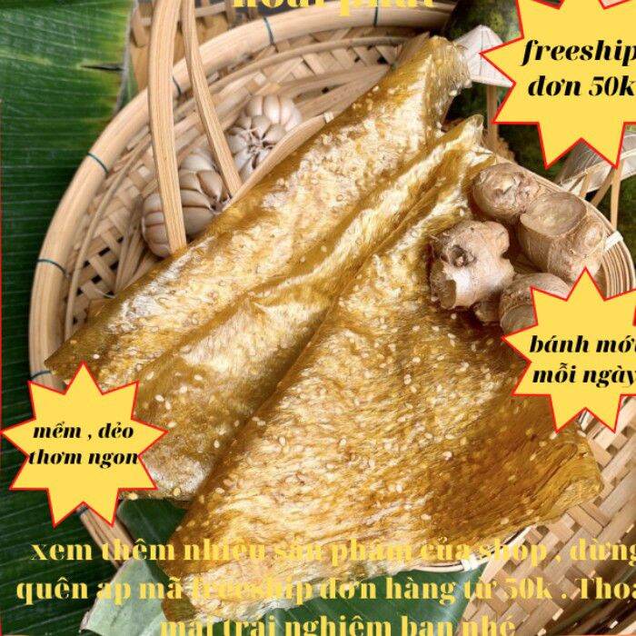 400g bánh tráng dẻo gừng