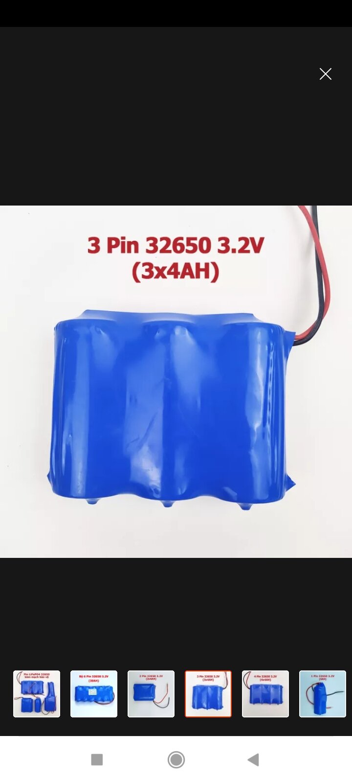 pin 32700 kèm mạch bảo vệ