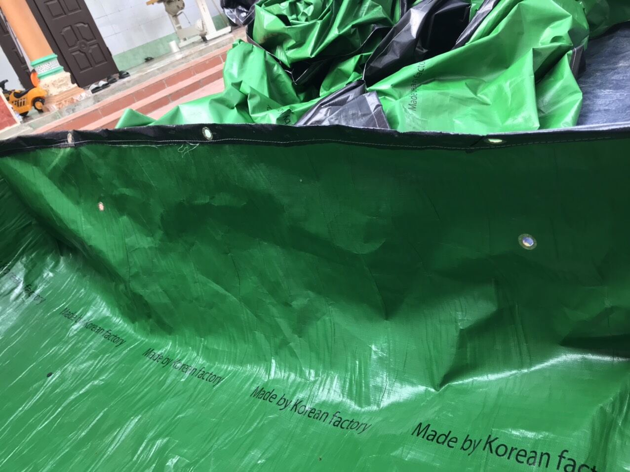 Bể bạt ươm ốc ếch cá lươn 1,5x1x0,5 - loại korea
