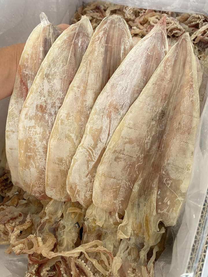 500G khô mực 9-10Con