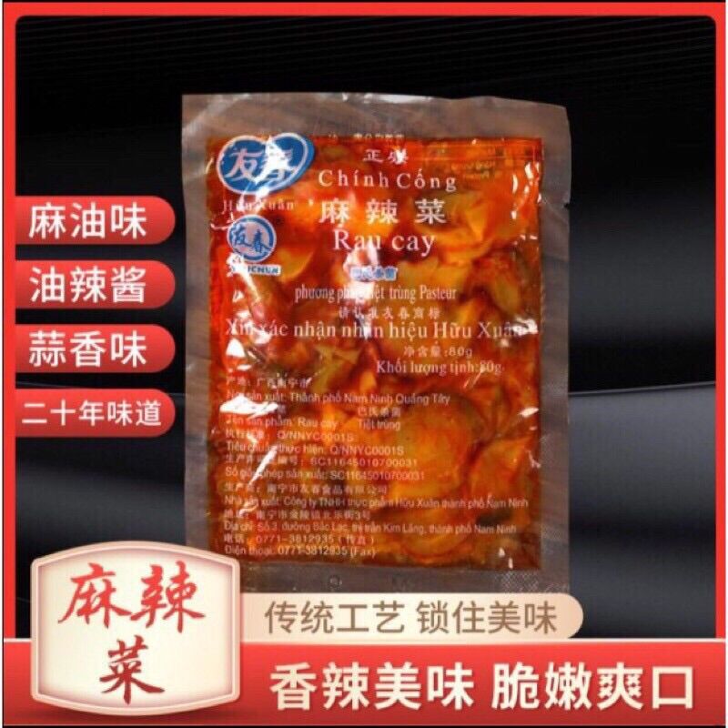 Combo 10 gói củ cải Lạng Sơn
