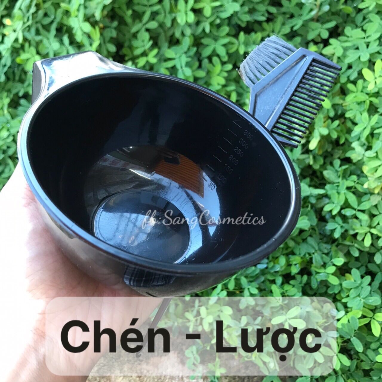 Chén- lược để nhuộm / duỗi