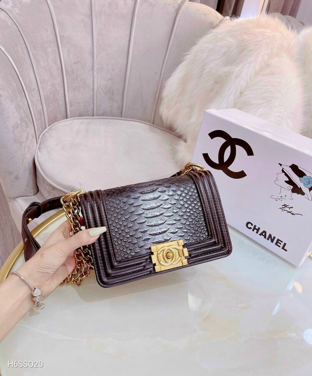 ©️hanel da vân đà điểu sang chảnh hết mức