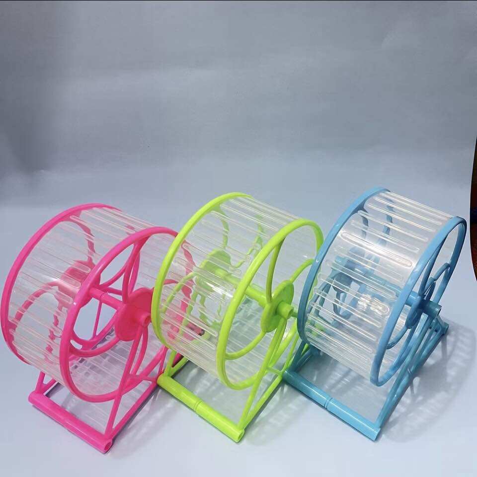 Wheel chạy nhựa teroso cho hamster tập thể dục giải trí 12cm