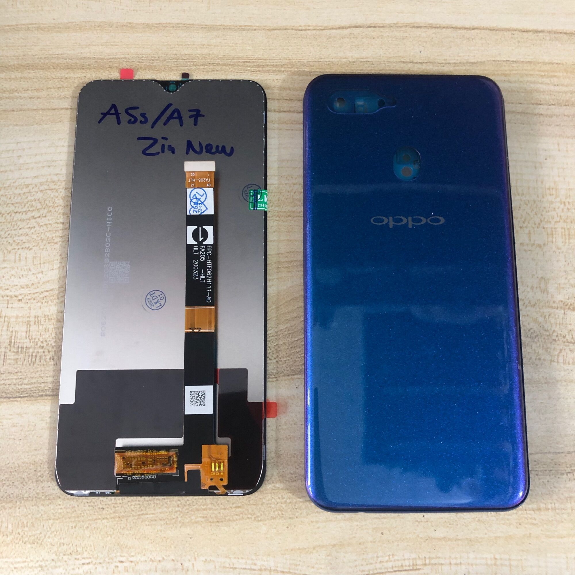 Combo Bộ Vỏ + Màn Hình Oppo A5s Zin Hàng Cao Cấp Tặng 1 Tuýp Keo Dán Màn Hình