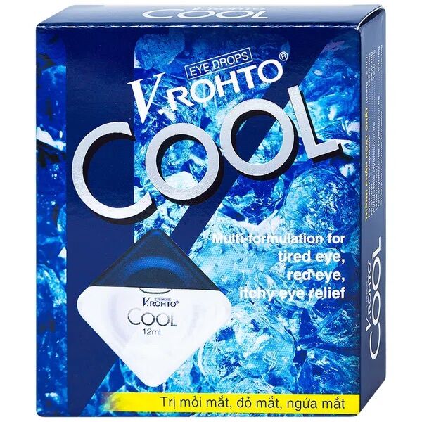 Nhỏ mắt V.ROHTO COOL chai 12ml