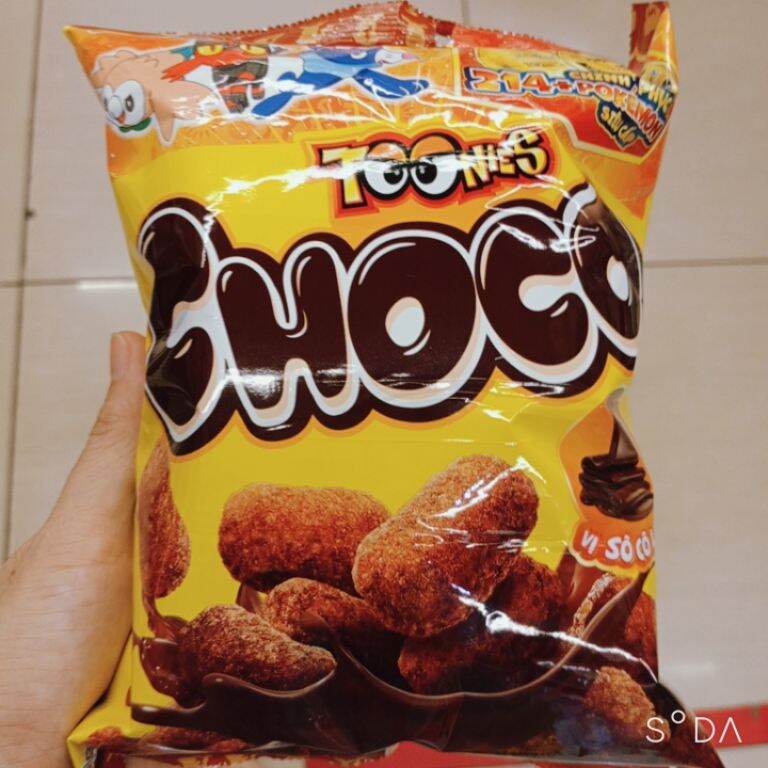 Snack Toonies vị sô cô la 38g