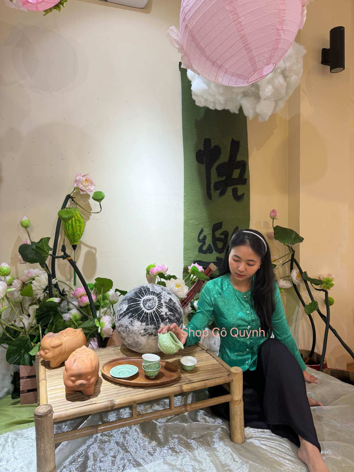 ÁO BÀ BA GẤM BIGSIZE( KHÔNG KÈM QUẦN )