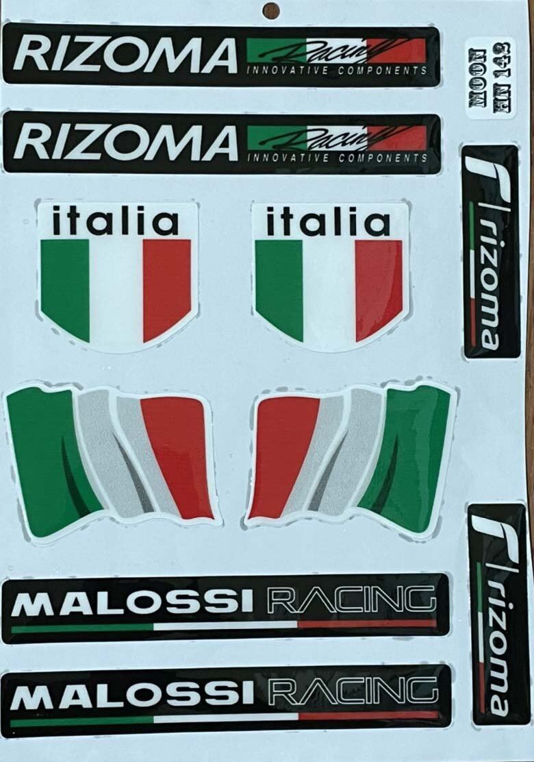 DECAL NỔI TRANG TRÍ XE ITALY HN142