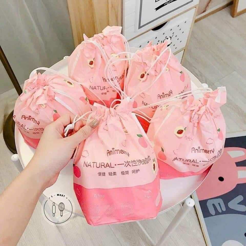 Khăn Giấy Lau Mặt Dùng 1 Lần Animery