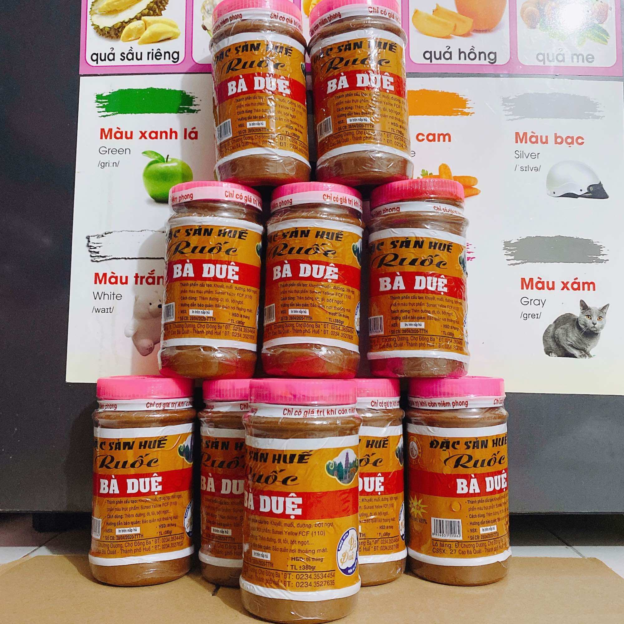 MẮM RUỐC BÀ DUỆ 400G - ĐẶC SẢN HUẾ