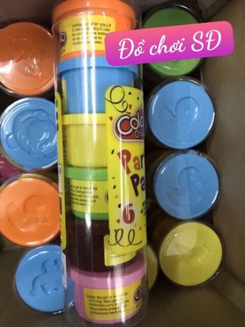 Đất sét hủ 6 màu