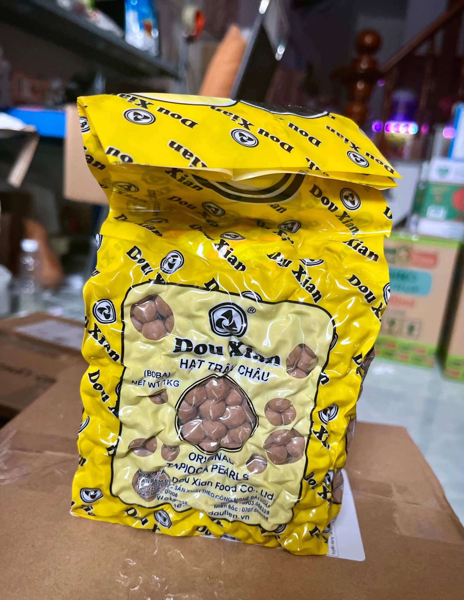 Trân Châu 1kg DOU XIAN (đen)