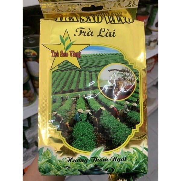 Trà Pha Trà Đá (Lài, Dứa, Sen) Sao Vàng Gói 300gr