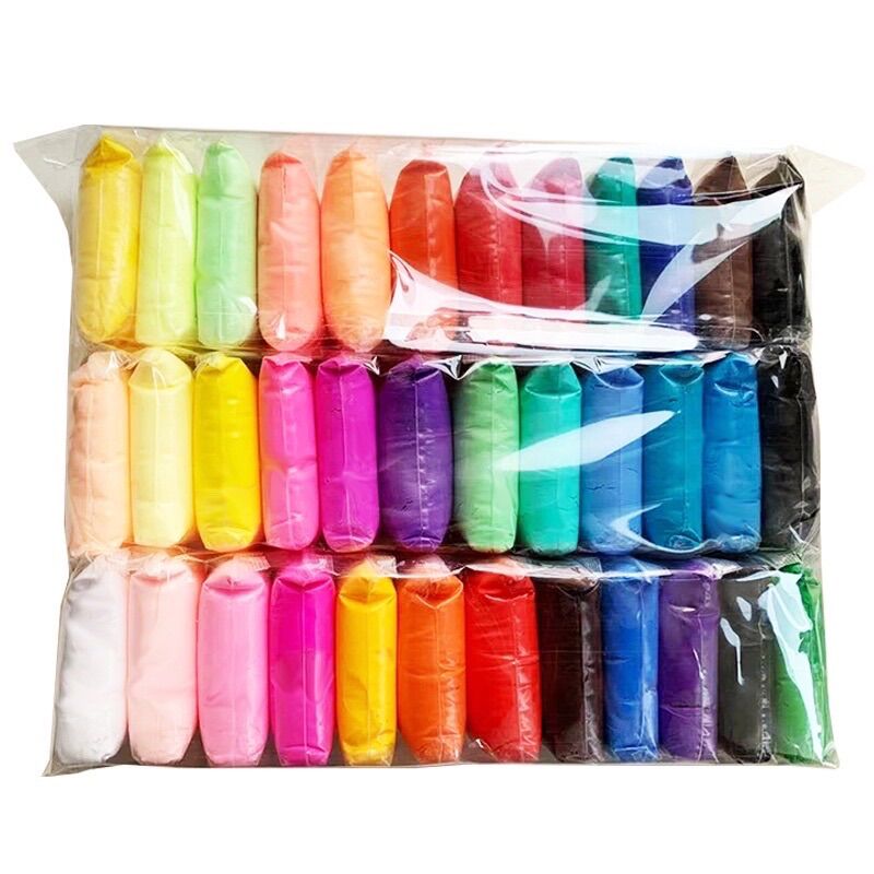 [HCM]Bịch 36 gói đất sét Nhật làm Slime siêu nhẹ