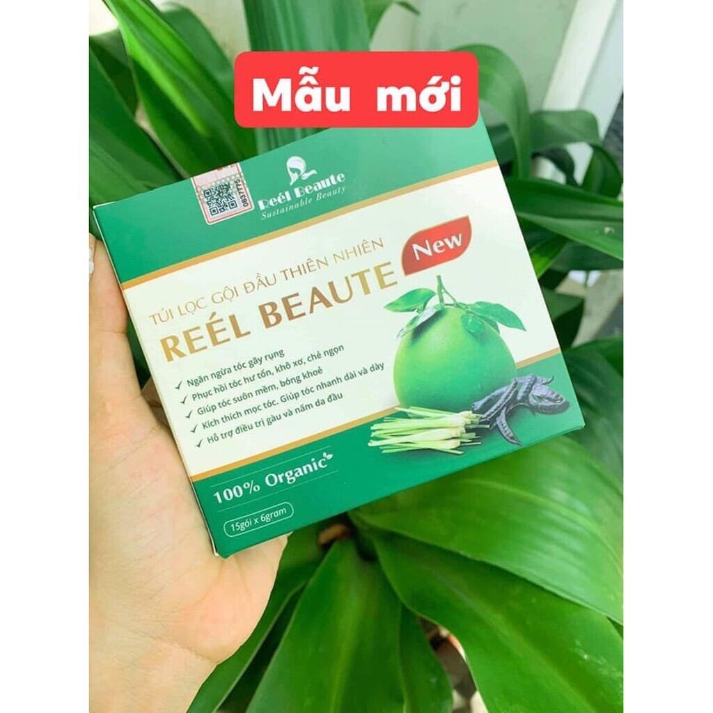 TÚI LỌC GỘI ĐẦU THIÊN NHIÊN REEL BEAUTE