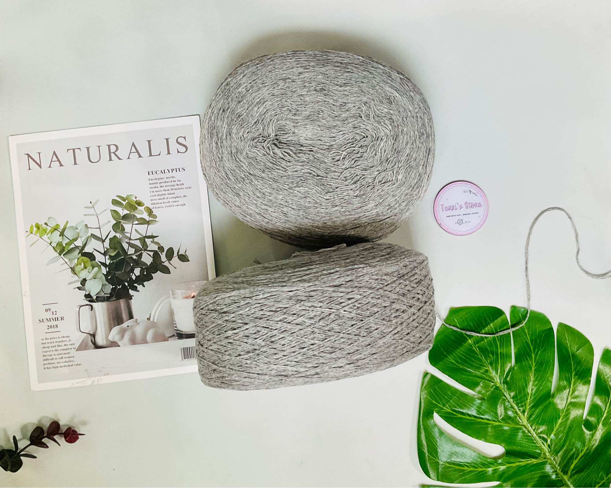 Yarn - Len Lambswool - Len Lông Cừu | Dùng cho các sản phẩm Thu Đông | Sợi đã chập - Cỡ sợi 1.0mm