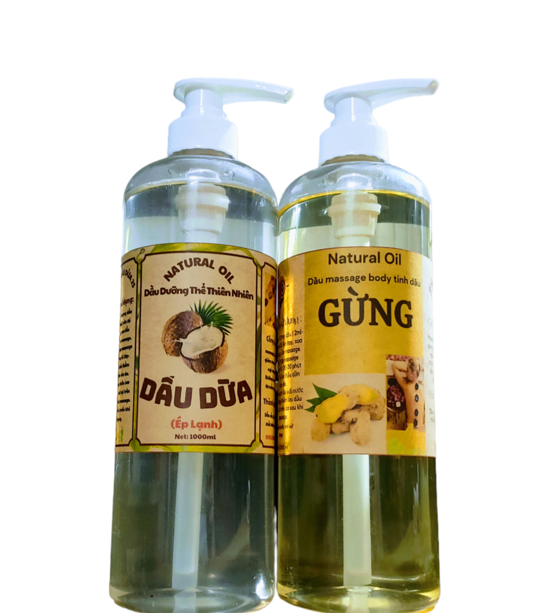DẦU DỪA  massage body 1 lít