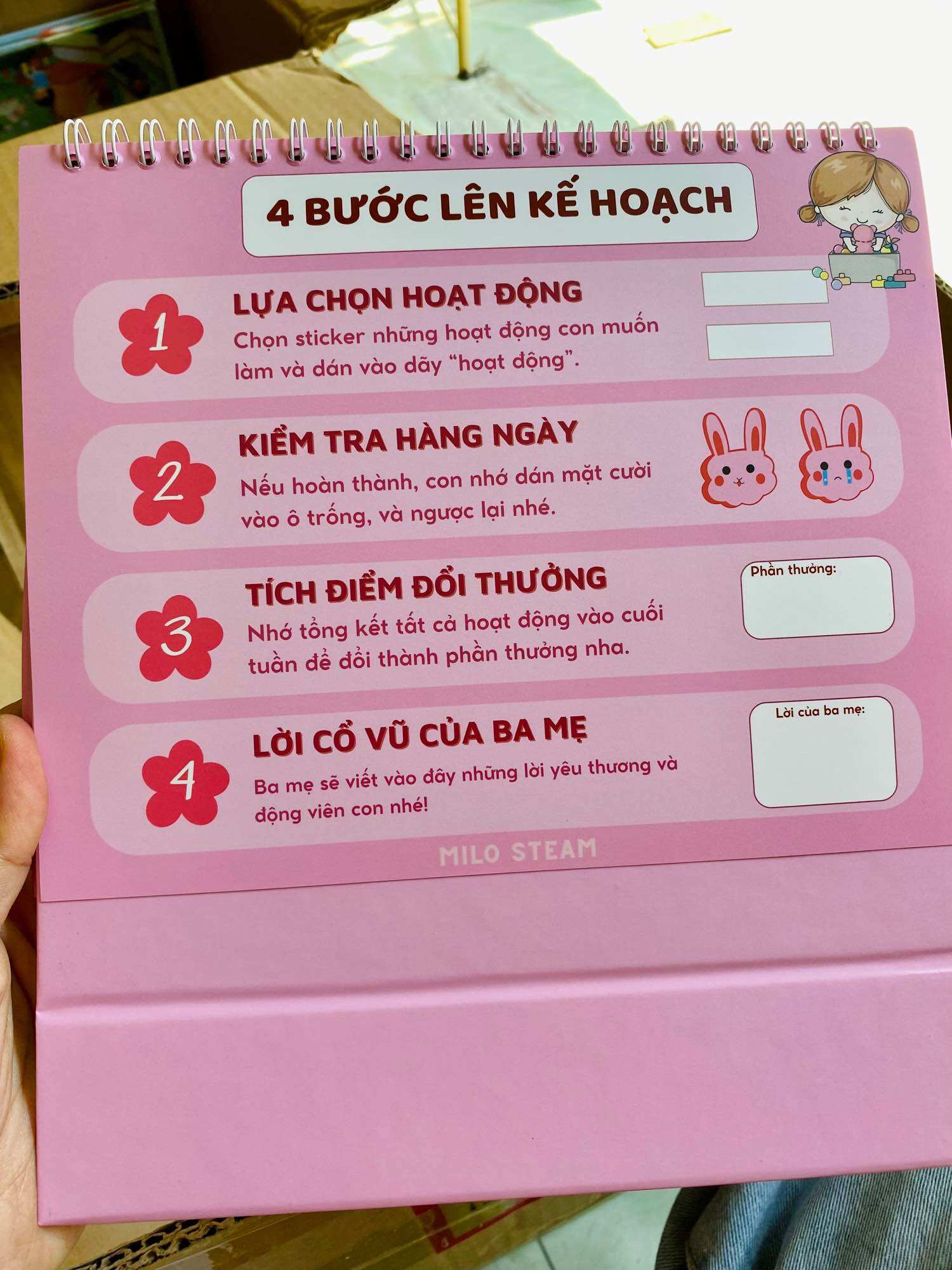 Lịch thói quen tốt mỗi ngày