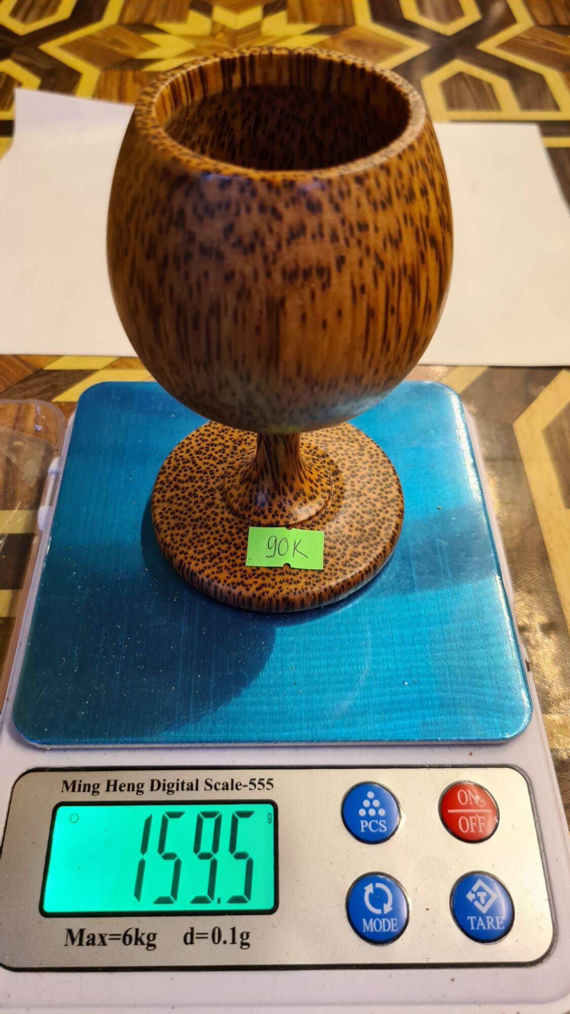 Ly rượu Vang 12cm - Mỹ Nghệ Dừa