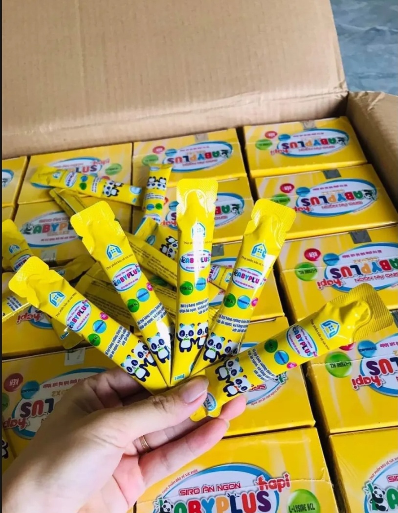 Siro Ăn ngon Baby Plus hapi