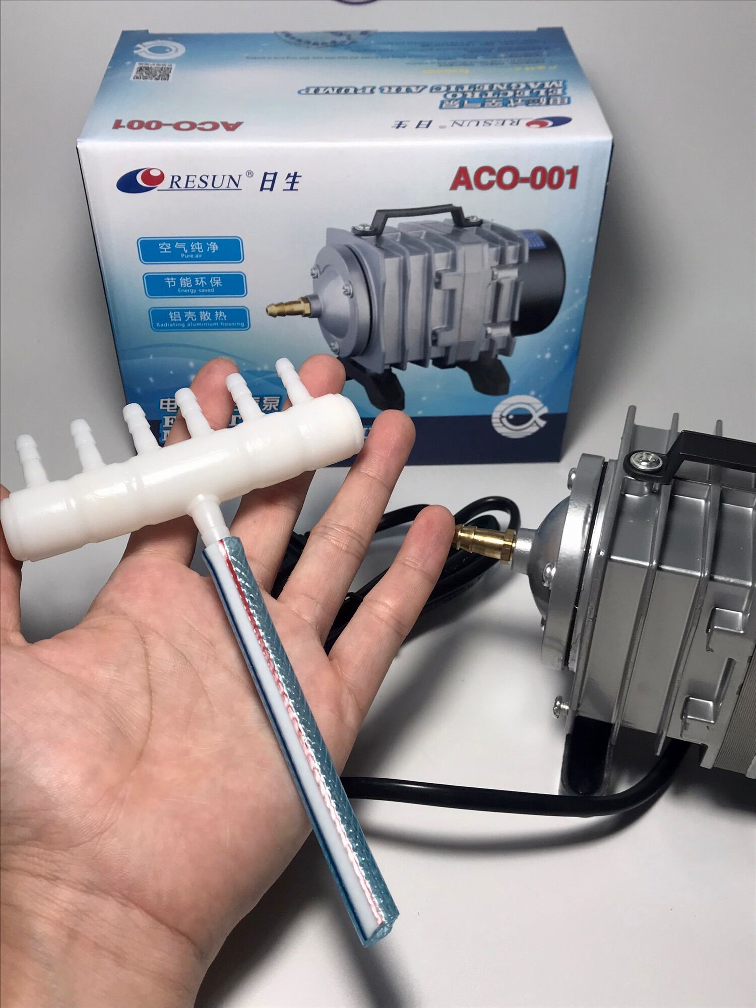 Máy sục sủi khí oxy resun aco-001 / aco-002 / aco-003