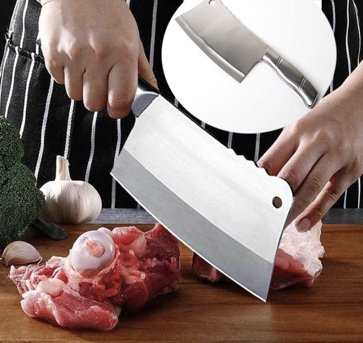 Dao Chặt Xương Chặt Gà Vịt.